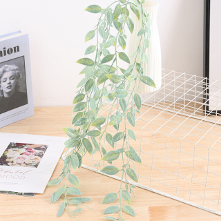Feuilles de plantes en plastique de décoration de maison de simulation