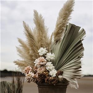 Erba artificiale di pampa per il matrimonio