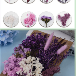 Pacchetto materiale di fiori secchi