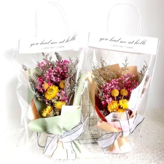 Decorazione di nozze bouquet di fiori secchi