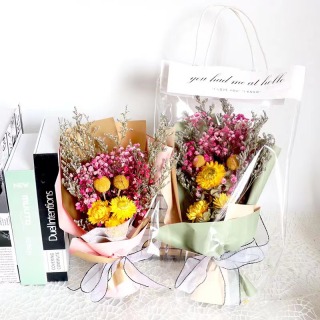 Decorazione di nozze bouquet di fiori secchi