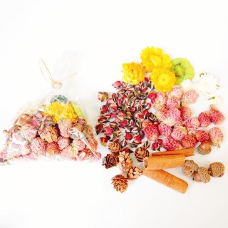 Bougie parfumée DIY aux fruits secs