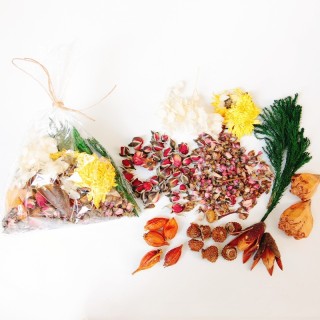 Bougie parfumée DIY aux fruits secs