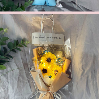 regali creativi bouquet di fiori misti secchi