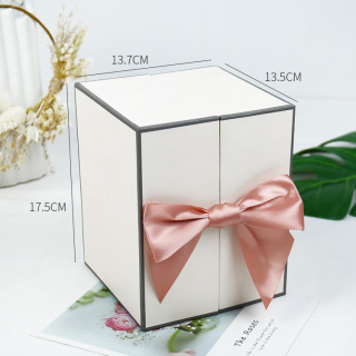 Confezione regalo con vera rosa eterna di alta qualità