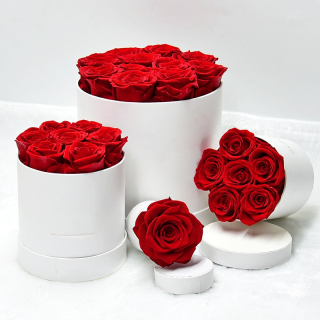 Подарункові коробки Eternal Real Roses Heads