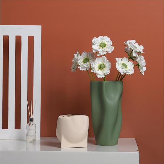 Raumdekoration Blumenvase aus Porzellan