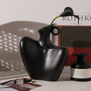 Керамічна ваза квіти прикраси Орнамент