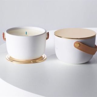 Matte White Candle Container