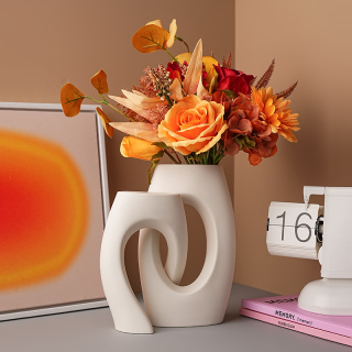 Ensemble de vases d'artisanat créatif d'ornement en céramique
