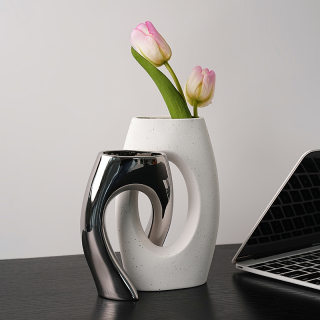 Ensemble de vases d'artisanat créatif d'ornement en céramique