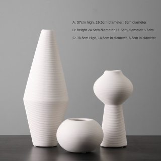 Decorazione della tavola Vaso di fiori in ceramica porcellana creativa