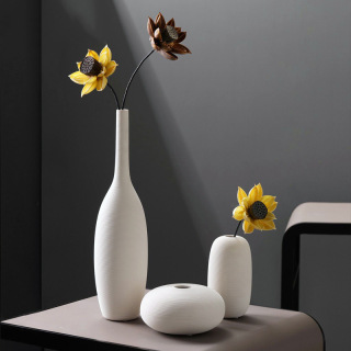 Decorazione della tavola Vaso di fiori in ceramica porcellana creativa