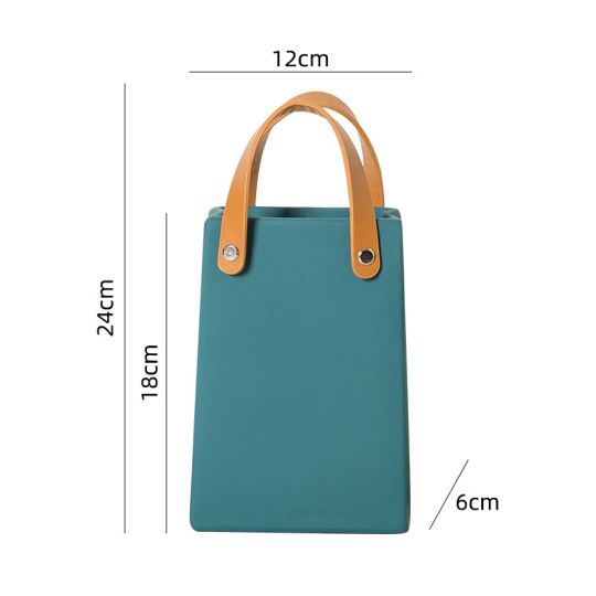 हैंडबैग आकार फूलदान