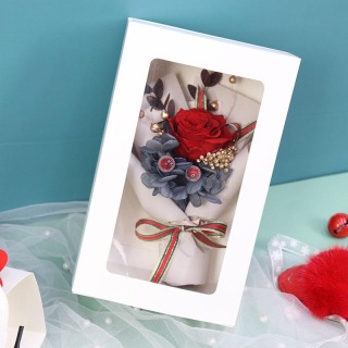 Mini bouquet di rose stabilizzate