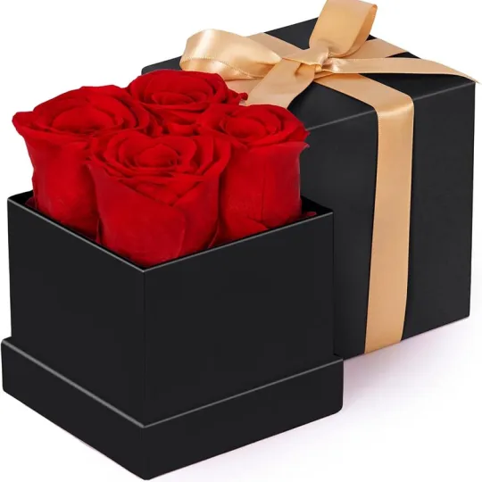 Coffret Rose Éternelle Real Touch