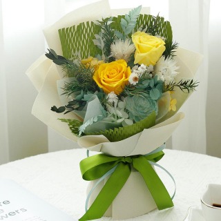 Regalo di bouquet di fiori per sempre
