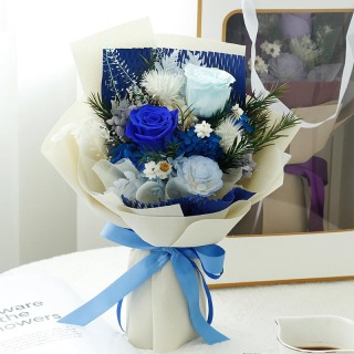 Regalo di bouquet di fiori per sempre