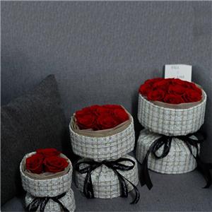 Sejambak Mawar Terpelihara Tweed Halus