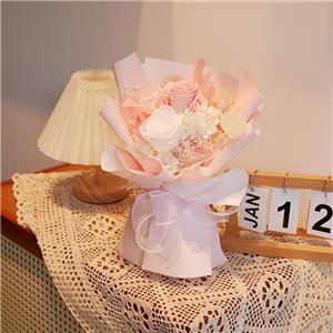 Bouquet di fiori secchi mix di rose eterne