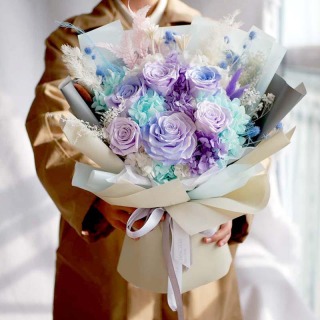 Mescolare il bouquet di fiori eterni