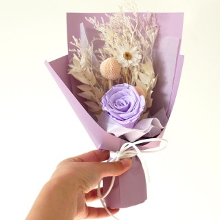 Mini bouquet di fiori eterni decorativi