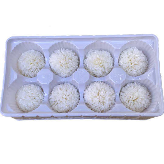 संरक्षित गेंद गुलदाउदी फूल सिर