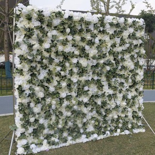 Artificial Flower Party Background Wall