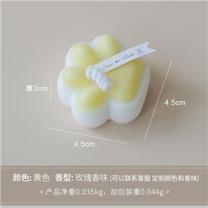 Macskamancs alakú kreatív illatos gyertya