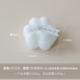 Macskamancs alakú kreatív illatos gyertya