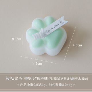 Macskamancs alakú kreatív illatos gyertya