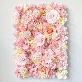 Decorazione floreale artificiale della parete del fiore di nozze dello sfondo
