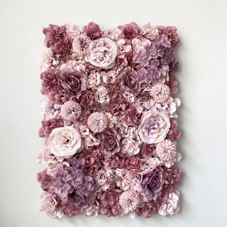 Decorazione floreale artificiale della parete del fiore di nozze dello sfondo