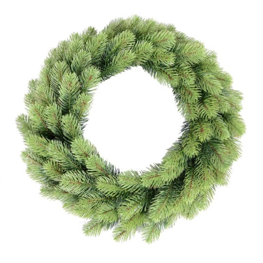 कृत्रिम पाइन शाखा क्रिसमस पुष्पांजलि