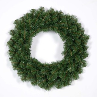 Couronne de Noël artificielle en branche de pin