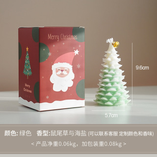 Candela profumata a forma di albero di Natale, regalo per una ragazza