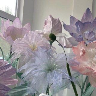 Fiori di gelsomino giganti per decorazioni nuziali
