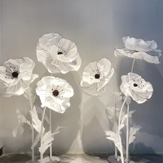 Papier artificiel Art Papaver rhoeas