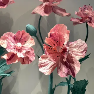 Grande fleur artificielle ornementale de mariage