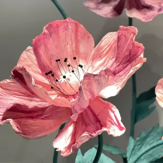 Grande fleur artificielle ornementale de mariage