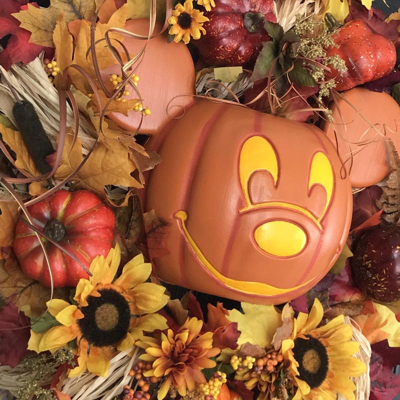 pumpkin decoration garland