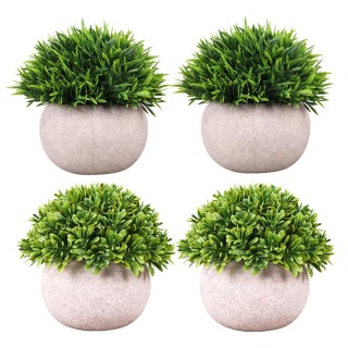 Mini pot de fleur en pierre de plante artificielle