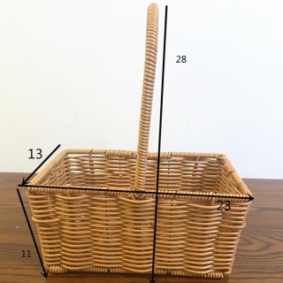 Decoration Flower Wicker Basket Gift Basket