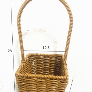 Decoration Flower Wicker Basket Gift Basket