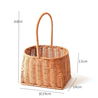 Decoration Flower Wicker Basket Gift Basket