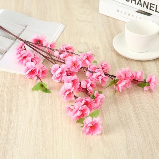 Rami di fiori di pesco artificiali