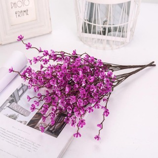 Hiasan Cawangan Bunga Plum Tiruan