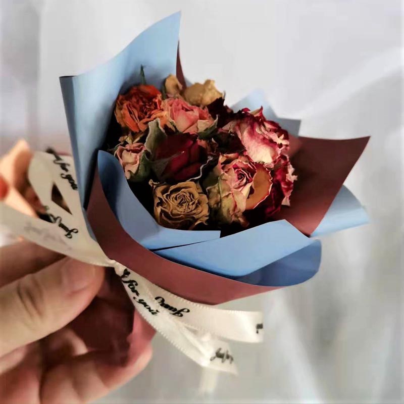 dried rose bouquet