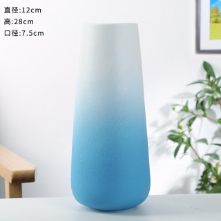 Pasu Seramik Warna Gradien