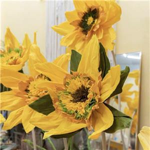 Fiore di carta girasole gigante